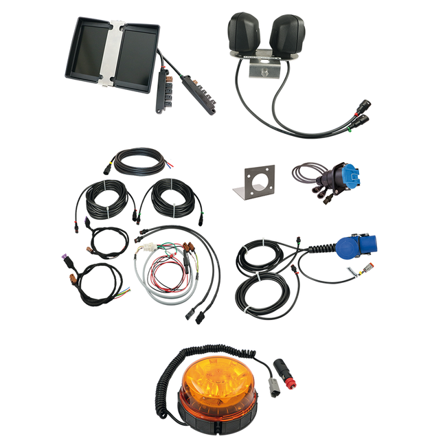 QVK Starterkit Doppelmonitor & Kamera-Set Multicam Kamerasystem