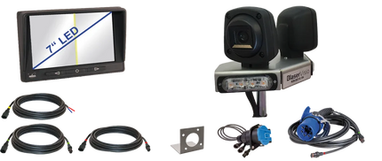 QVK Starterkit Einzelmonitor & Kamera-Set Multicam Kamerasystem 5 m - QVK/SKITS - 1 - Stück Hischier Auto AG