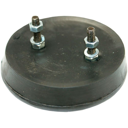 WEGU Rückstrahler rund. rot. 80mmø