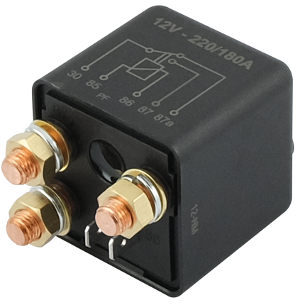 Hochleistungs-Wechslerrelais 12 V 220/180 A