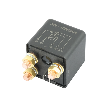 Hochleistungs-Wechslerrelais 24 V 160/120 A