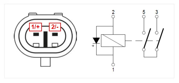Hochleistungsrelais, 24 V, 200 A, mit Diode - 1 - Stück Hischier Auto AG