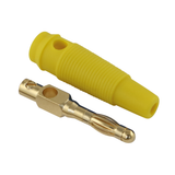 Bananenstecker gelb ø 4 mm RA15ge/2
