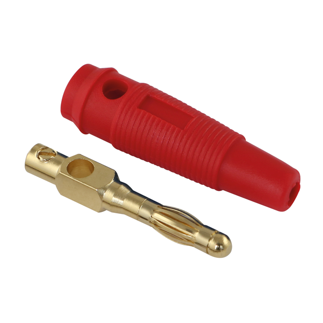 Bananenstecker rot ø 4 mm