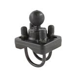RAM Mounts Doppel-Rohr-Klemme, B-Kugel (1“) RAMB235U