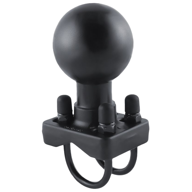 RAM Mounts Doppel-Rohr-Klemme, D-Kugel (2.25“) RAMD235U - Hischier Auto AG