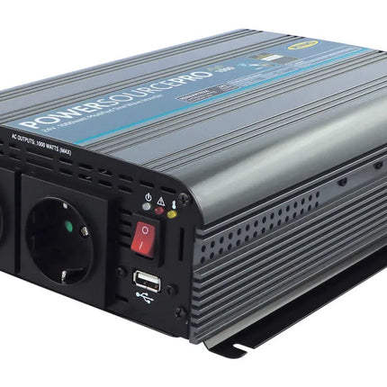 Wechselrichter 12->230V 1000W Hischier Auto AG
