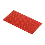 Reflektierende Kleber für Velos rot RK25rt
