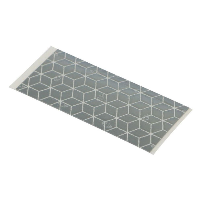 Reflektierende Kleber für Velos weiss RK25ws