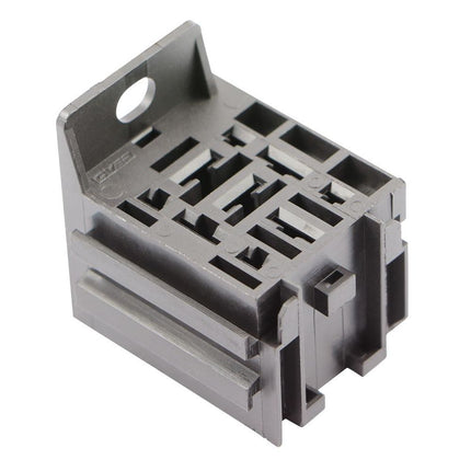 Sockel für Minirelais universal mit Kabelbinderbef.