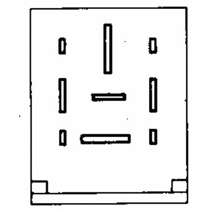 Sockel für Mini-Power-Relais RLAC...(Schliesser)