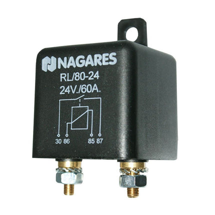 Hochleistungsrelais 24 V 60 A