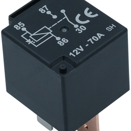 Mini-Powerrelais mit Diode 12 V 70 A