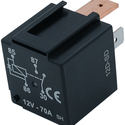 Mini-Powerrelais mit Diode 12 V 70 A