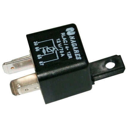 Mini-Powerrelais mit Widerstand 12 V 70 A