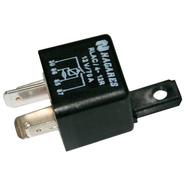 Mini-Powerrelais mit Widerstand 12 V 70 A