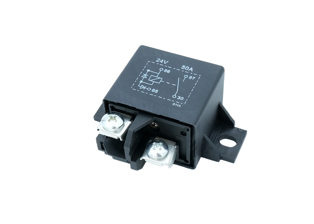 Power-Relais Typ Bosch 24 V 50 A mit Lösch- und Sperrdiode - RLAC4/24/Bo/DD - 1 - Stück -
