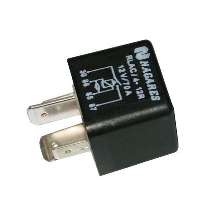 Mini-Powerrelais mit Widerstand 12 V 70 A
