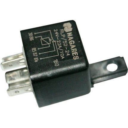 Mini-Relais Wechsler 24V 22/10A