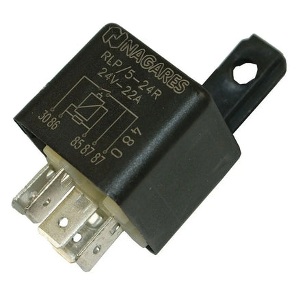 Mahle Mini-Relais mit Widerstand 24V 20A - 1 - Stück Mahle