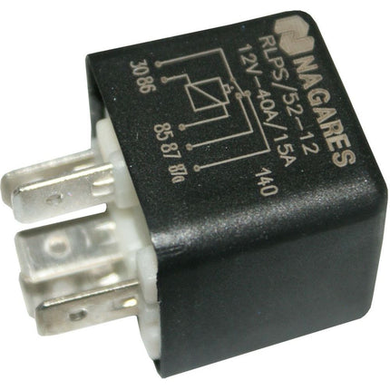 Mini-Relais Wechsler 12V 40/15A