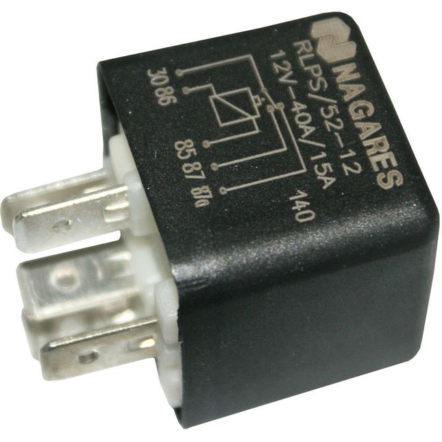 Mini-Relais Wechsler 12V 40/15A