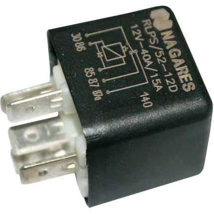 Mini-Relais Wechsler mit Diode 12V