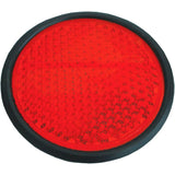 WEGU Rückstrahler rot Gummifass. ø 80mm RMG08RT