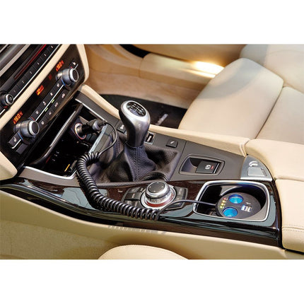 2-fach Steckdose mit 2 x USB-A 12 V