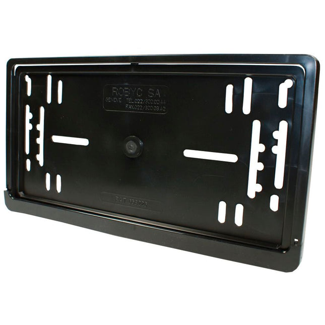 Kennzeichenhalter Fix aus KS schwarz H3 RS1/30x16