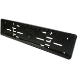 Kennzeichenhalter Fix aus KS schwarz HL3 RS1/50x11