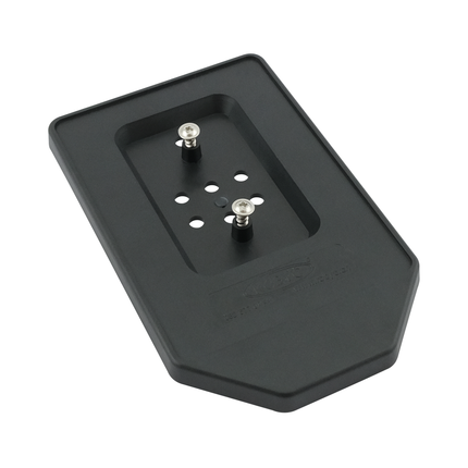 Kennzeichenhalter E-Bike, Mofa aus KS schwarz neutral