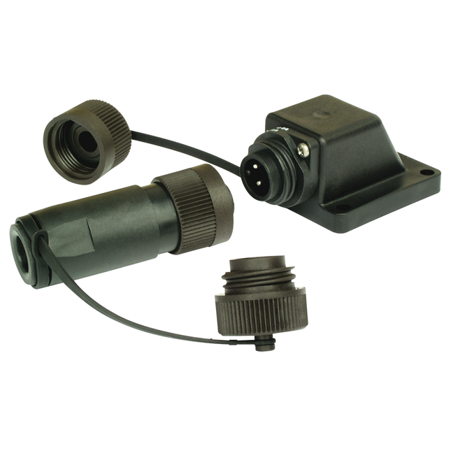 Dachdurchführungs-Stecker 3-pol., wasserdicht