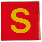 S - Transit Schild selbstklebend S
