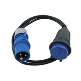 CEE16-T23 Verlängerungskabel 1.5 m 3-pol 16 A S1512/IP55