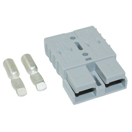 1 Stk. Stecker Anderson Power 2-pol -6 mm2 grau