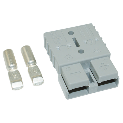 1 Stk. Stecker REMA 2-pol 16 mm2 grau
