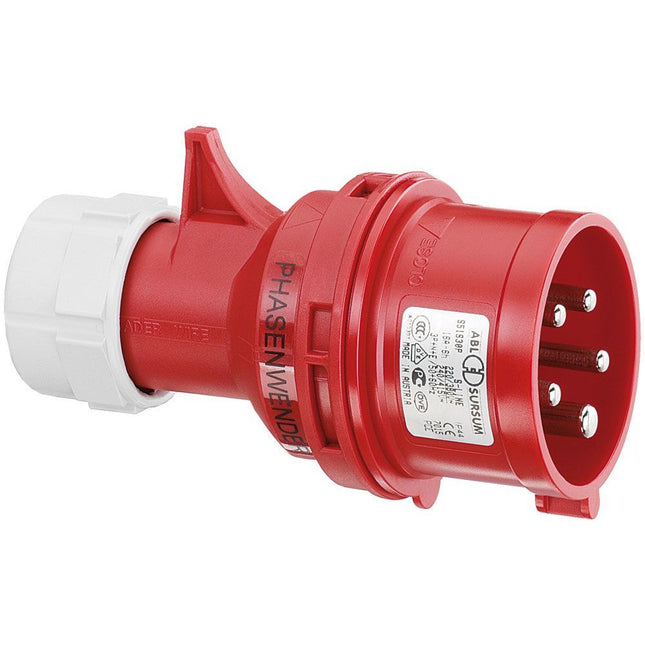 CEE Stecker 32/5 400 VAC mit Phasenwender