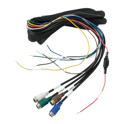 7“ Monitor Full HD 1080P, IP66, Quadsplitt, kabelgebunden mit Touchscreen