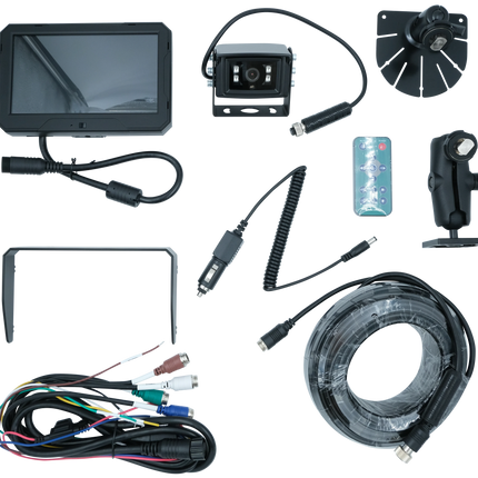 7“ Monitor-Kamera-Set, 130°, HD - 1080P Hischier Auto AG