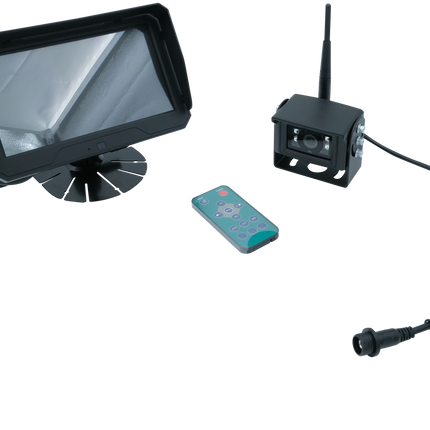 7“ Monitor-Kamera-Set, 130°, HD - 1080P, wireless Hischier Auto AG