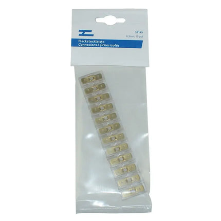 Flachsteckleisten 6.3mm. 12-p. - 1 - Stück Diverse