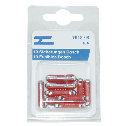 Sicherungen Bosch 10x 16 Amp.