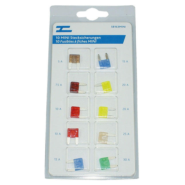 10 MINI Stecksich. assort. Littelfuse SB163MINI
