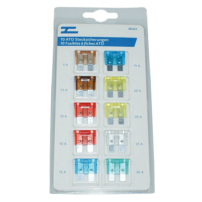 Stecksicherungen assort.. 10 Stk - 1 - Stück Diverse