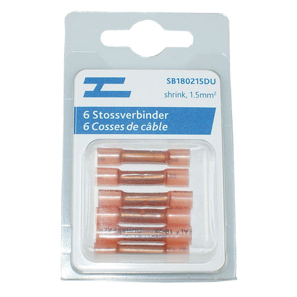 6 x DuraSeal Stossverbinder rot - SB180215DU - 1 - Stück Diverse