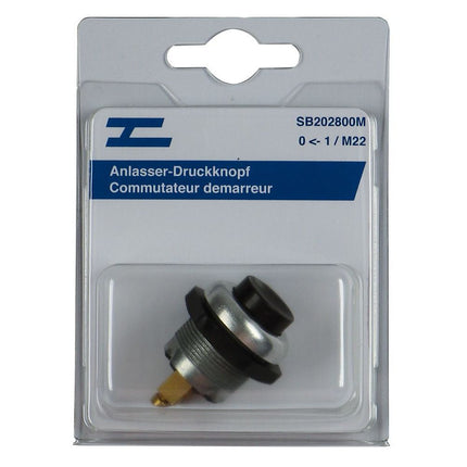 Merit Anlasser-Druckknopf Metall 22mm