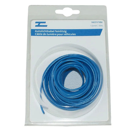 Autolichtkabel 1.5 mm2, 10m blau - SB251/10bl - 1 - Stück Diverse