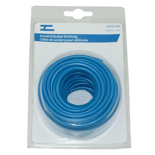 Autolichtkabel 2.5 mm2, 10 m blau - 1 - Stück Diverse