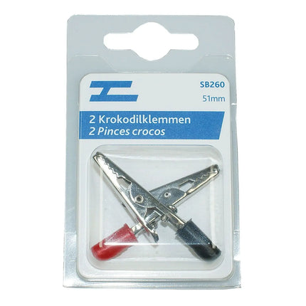 Krokodilklemmen 2 Stk - 1 - Stück Diverse